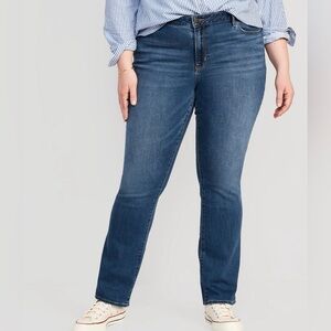 Old Navy-Mid-Rise Kicker Boot-Cut Jeans NWT